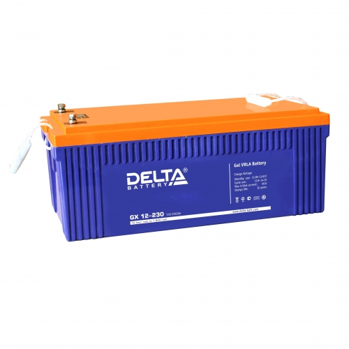 Delta GX 12-230 (12V / 230Ah) Гелевый аккумулятор