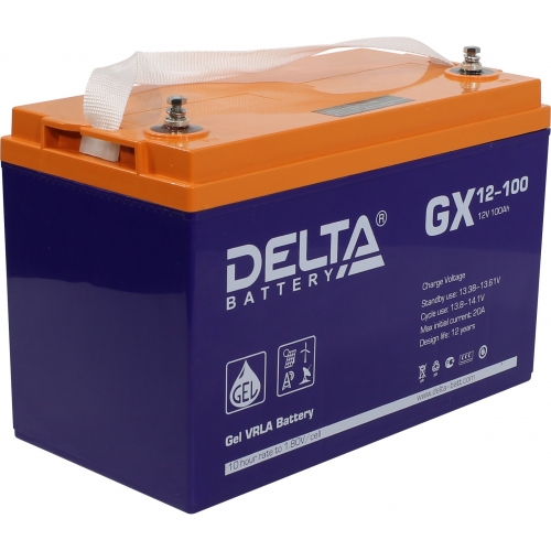 Аккумулятор Delta GX12-100  (12V / 100Ah)